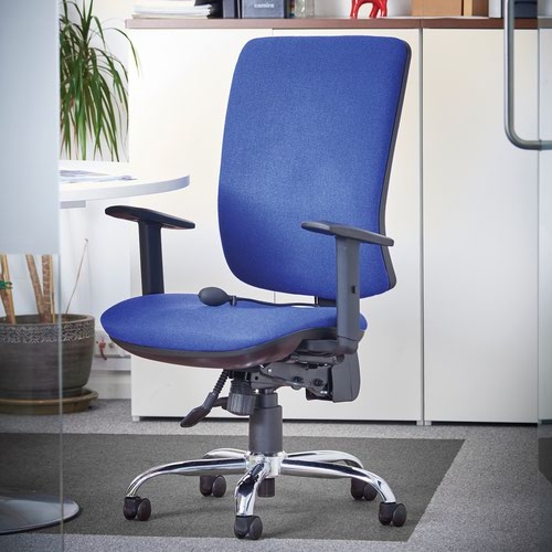 Senza ergo 24hr ergonomic asynchro task chair - Panama Red