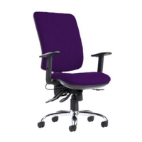 Senza ergo 24hr ergonomic asynchro task chair - Tarot Purple