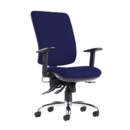 Senza ergo 24hr ergonomic asynchro task chair - Ocean Blue