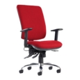 Senza ergo 24hr ergonomic asynchro task chair - Belize Red