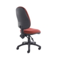 Vantage 100 2 lever PCB operators chair with no arms - burgundy