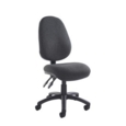 Vantage 100 2 lever PCB operators chair with no arms - charcoal