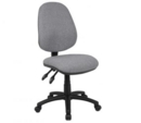 Vantage 100 2 lever PCB operators chair with no arms - grey