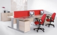 Vantage 200 3 lever asynchro operators chair with no arms - red