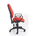 Vantage 200 3 lever asynchro operators chair with fixed arms - red