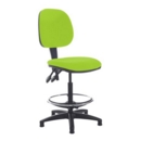 Jota draughtsmans chair with no arms - Madura Green