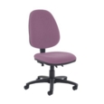 Jota high back PCB operator chair with no arms - Bridgetown Purple