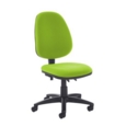 Jota high back PCB operator chair with no arms - Madura Green