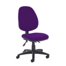Jota high back asynchro operators chair with no arms - Tarot Purple