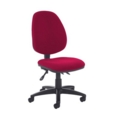 Jota high back asynchro operators chair with no arms - Diablo Pink