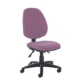 Jota high back asynchro operators chair with no arms - Bridgetown Purple