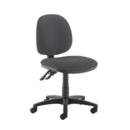 Jota medium back PCB operators chair with no arms - Blizzard Grey