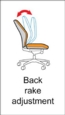 Jota medium back PCB operators chair with fixed arms - Slip Grey