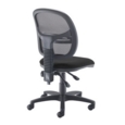 Jota Mesh medium back operators chair with no arms - black