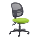Jota Mesh medium back operators chair with no arms - green