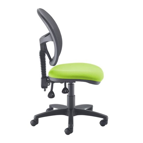 Jota Mesh medium back operators chair with no arms - green