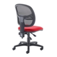 Jota Mesh medium back operators chair with no arms - red