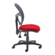 Jota Mesh medium back operators chair with no arms - red