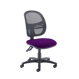 Jota Mesh medium back operators chair with no arms - Tarot Purple