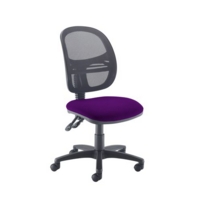 Jota Mesh medium back operators chair with no arms - Tarot Purple