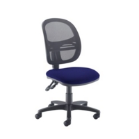 Jota Mesh medium back operators chair with no arms - Ocean Blue