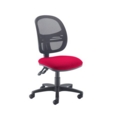 Jota Mesh medium back operators chair with no arms - Diablo Pink