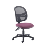 Jota Mesh medium back operators chair with no arms - Bridgetown Purple