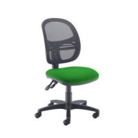 Jota Mesh medium back operators chair with no arms - Lombok Green