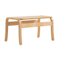 Yealm rectangular table 410mm x 380mm - beech