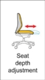 Zeus medium back 24hr task chair - black faux leather