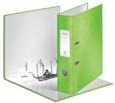 Leitz 180 WOW Lever Arch File Laminated Paper on Board A4 80mm Spine Width Green (Pack 10) 10050054