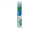 Pilot Refill for FriXion Ball/Clicker Pens 0.7mm Tip Green (Pack 3)