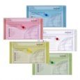 Snopake Polyfile Wallet File Polypropylene DL Classic Assorted Colours (Pack 5)