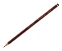 Staedtler 110 Tradition F Pencil Red/Black Barrel (Pack 12)