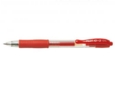 Pilot G-205 Retractable Gel Rollerball Pen 0.5mm Tip 0.32mm Line Red (Pack 12)