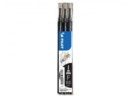 Pilot Refill for FriXion Point Pens 0.5mm Tip Black (Pack 3)