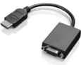 Lenovo HDMI to VGA Monitor Adapter Cable 1920 x 1080 60Hz Resolution 0.2m