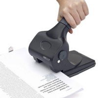 Rapesco ALU 65 2 Hole Punch Heavy Duty Metal 65 Sheet Black