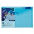 Snopake Polyfile Wallet File Polypropylene Foolscap Blue (Pack 5)