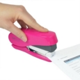 Rapesco Luna Less Effort Half Strip Stapler 50 Sheet Pink