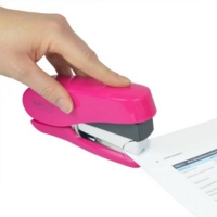Rapesco Luna Less Effort Half Strip Stapler 50 Sheet Pink