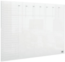 Nobo Transparent Acrylic Mini Whiteboard Weekly Planner Desktop or Wall Mounted A3 1915615