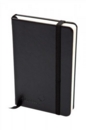 Silvine Executive A5 Casebound Soft Feel Cover Notebook Ruled 160 Pages Black