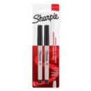 Sharpie Permanent Marker Ultra Fine Tip 0.5mm Line Black (Pack 2)