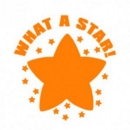 Colop Self Inking Motivational Stamp Orange What A Star