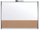 Nobo Combination Board Cork/Magnetic Whiteboard Arched Frame 585x430mm 1903810