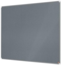 Nobo Premium Plus Grey Felt Noticeboard Aluminium Frame 1500x1200mm 1915198