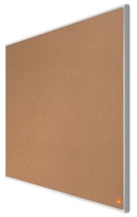Nobo Impression Pro Widescreen Cork Noticeboard Aluminium Frame 890x500mm 1915415