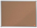 Nobo Essence Cork Noticeboard Aluminium Frame 600x450mm 1915460