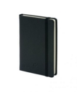Silvine Executive A6 Casebound Soft Feel Cover Notebook Ruled 160 Pages Black